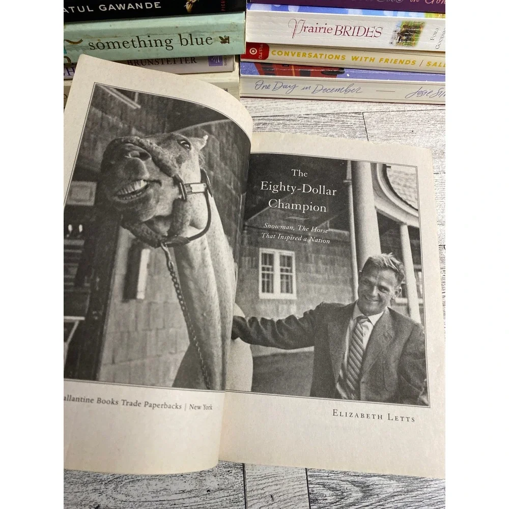 The Eighty-Dollar Champion Elizabeth Letts 2012 Trade Paperback Snowman‎ Horse